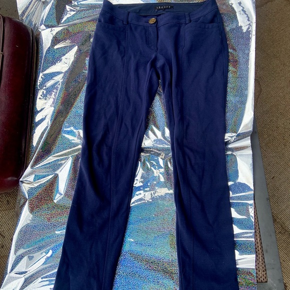 THEORY MIDNIGHT BLUE JEANS STRETCHY - Picture 6 of 7